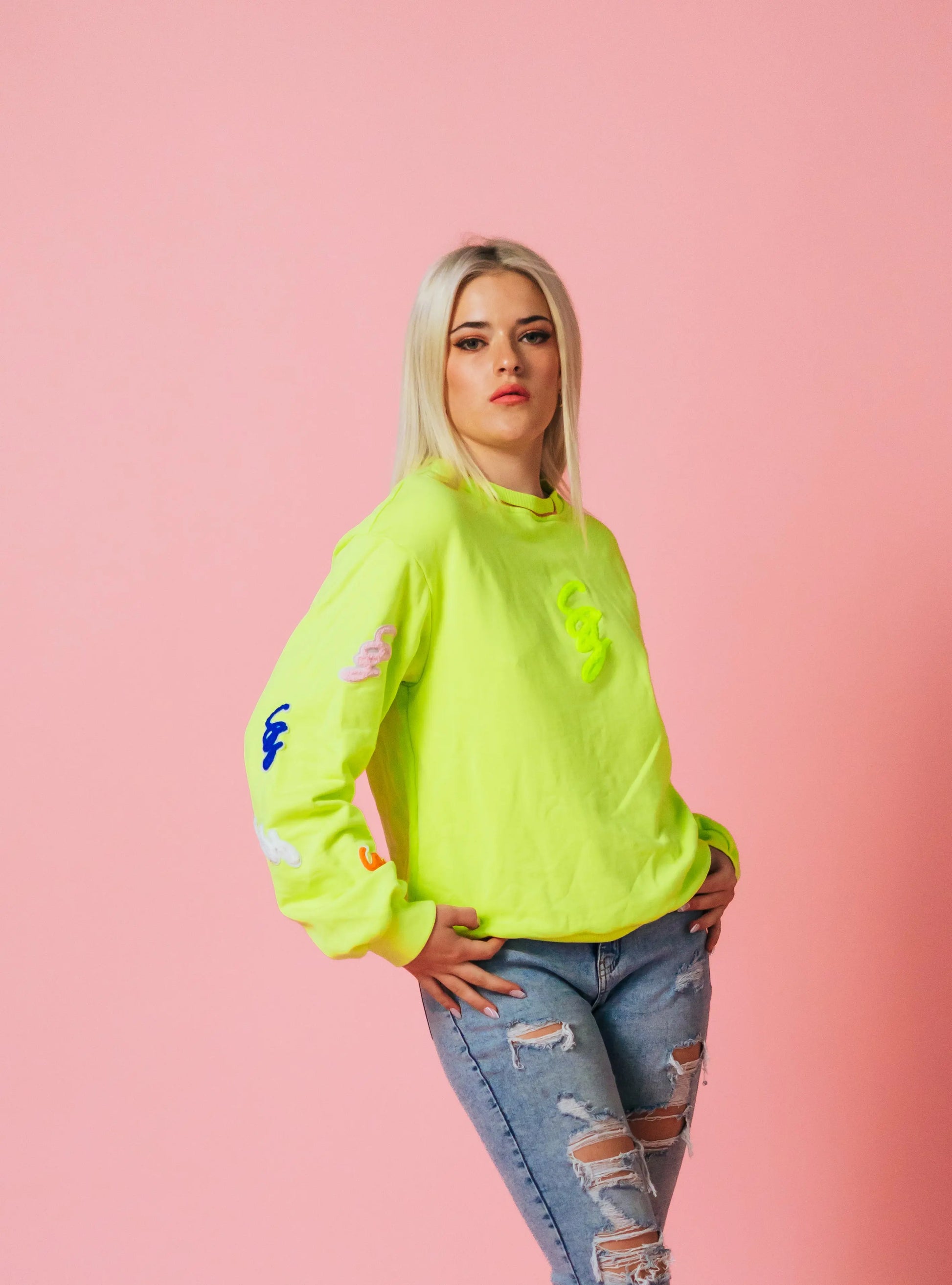 Green Dynamite Sweatshirt - Image #3