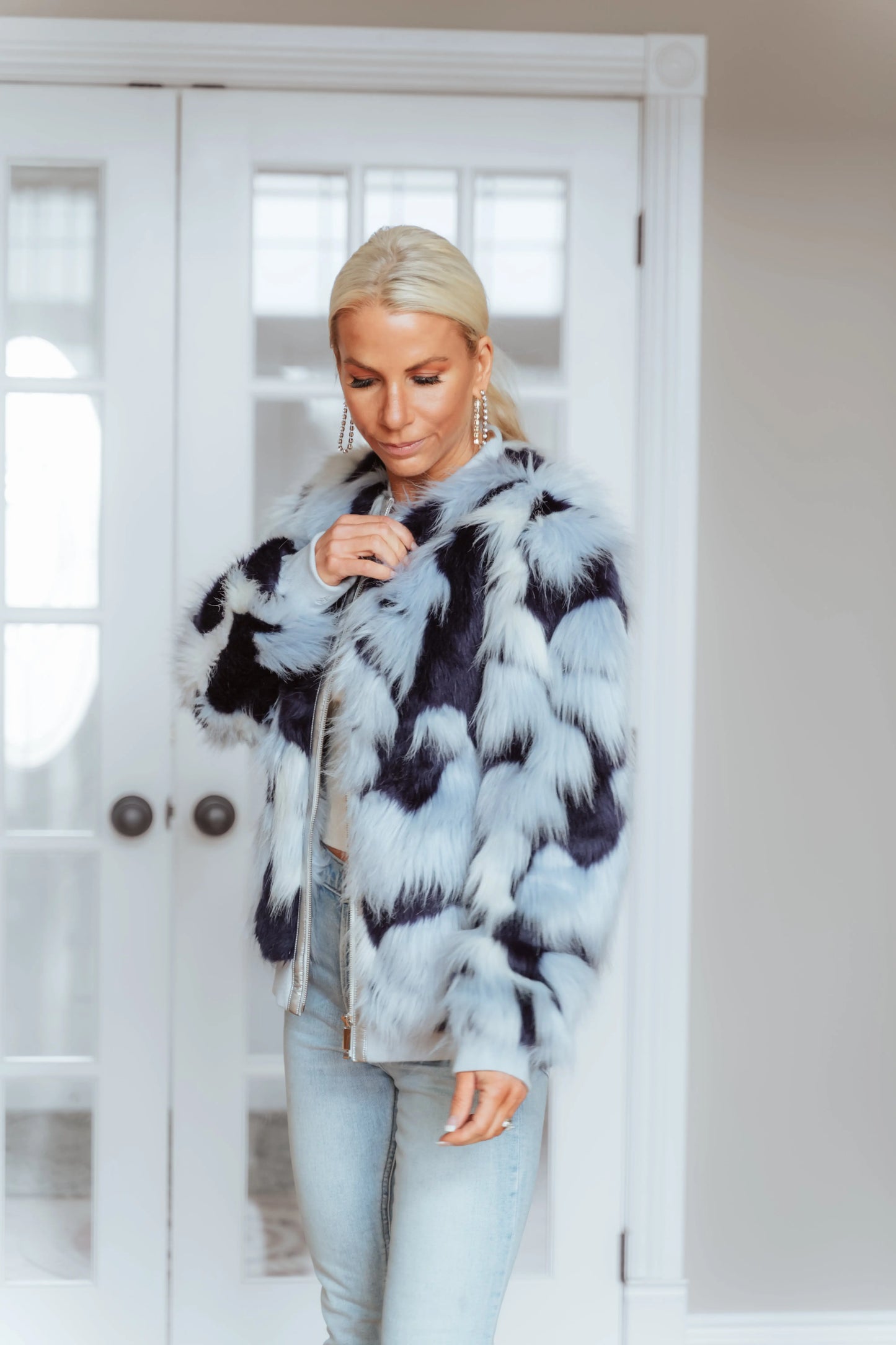 Faux Fur Bomber - Image #4