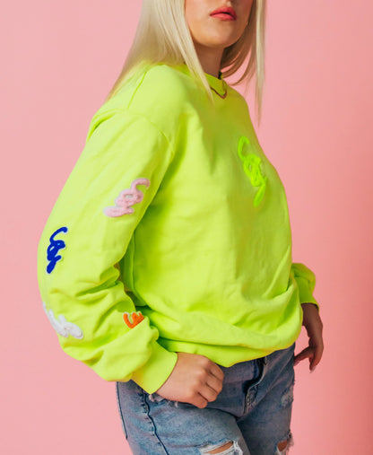 Green Dynamite Sweatshirt - Image #2