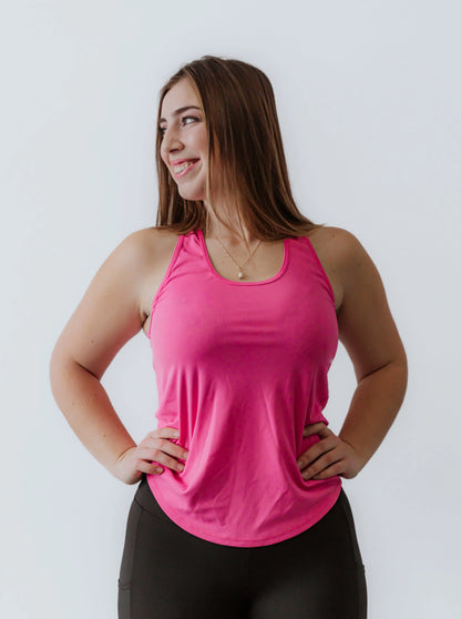 Pink Princess Dri-Fit Tank - Image #1